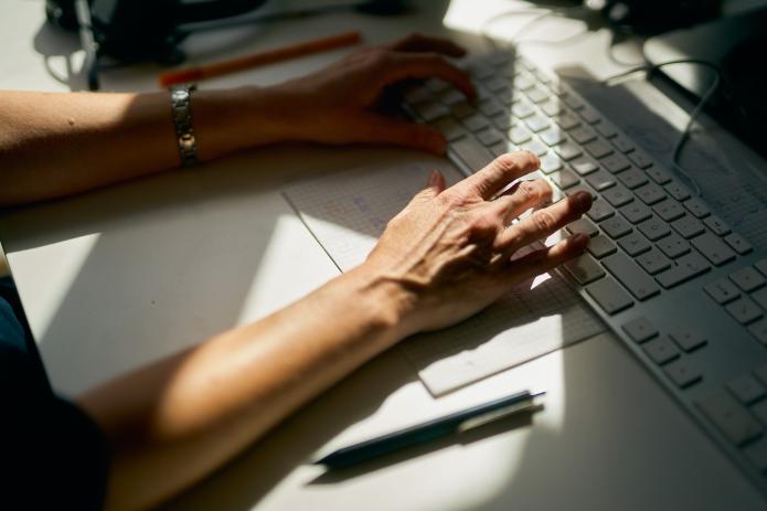 Close Up Arbeitssituation