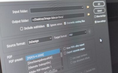 Skripte-Tipp: Stapelverarbeitung in InDesign