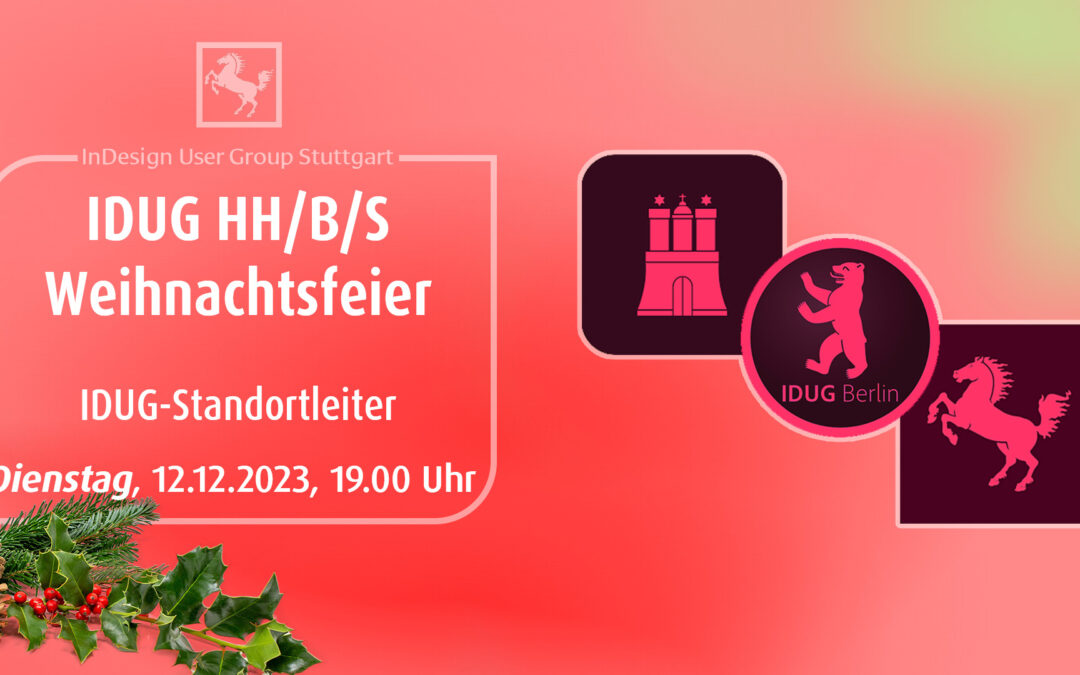 IDUGS #99 Weihnachtsfeier